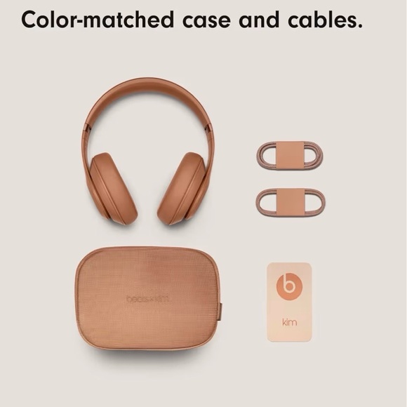 Beats Studio Pro x Kim Kardashian Wireless Noise Cancelling Headphones - Dune